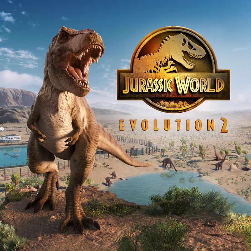 Front Cover for Jurassic World: Evolution 2 (PlayStation 4 and PlayStation 5) (download release)