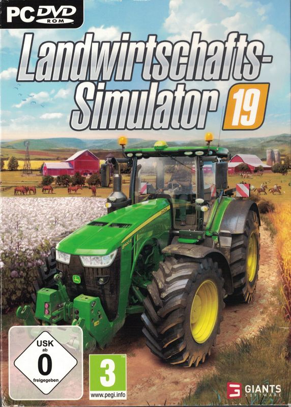 Front Cover for Farming Simulator 19 (Windows)