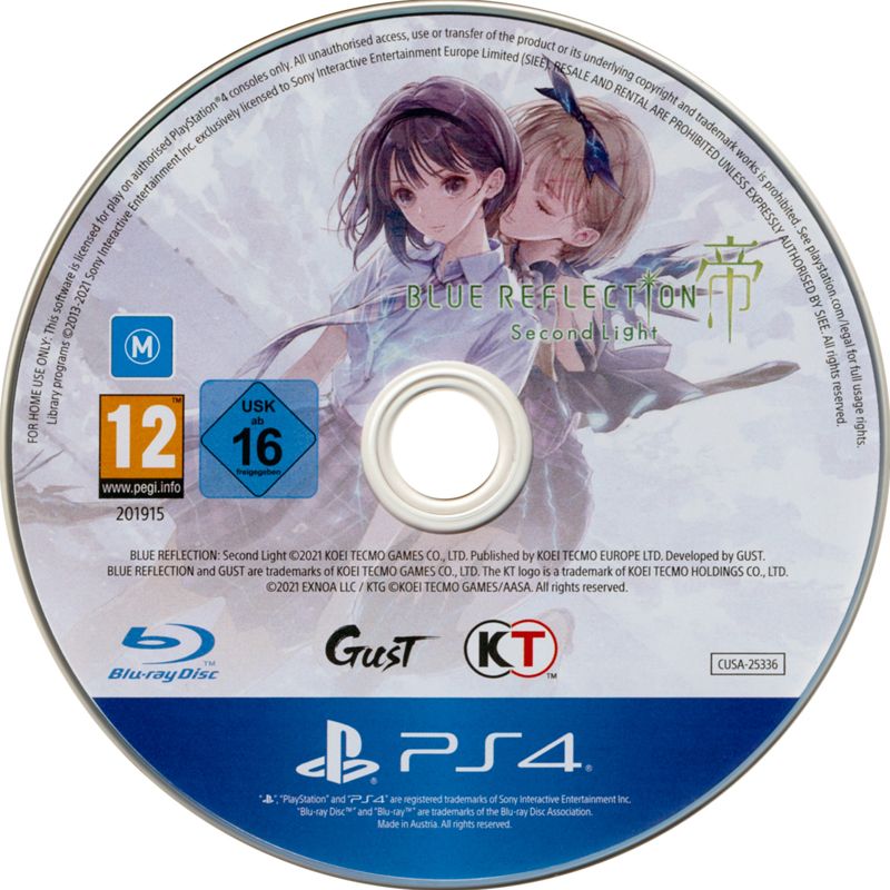 Media for Blue Reflection: Second Light (PlayStation 4)