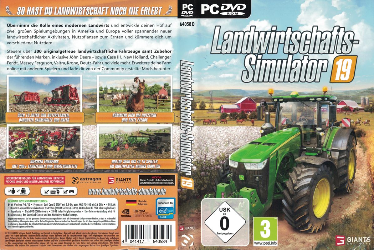 Other for Farming Simulator 19 (Windows): Keep Case - Full Cover