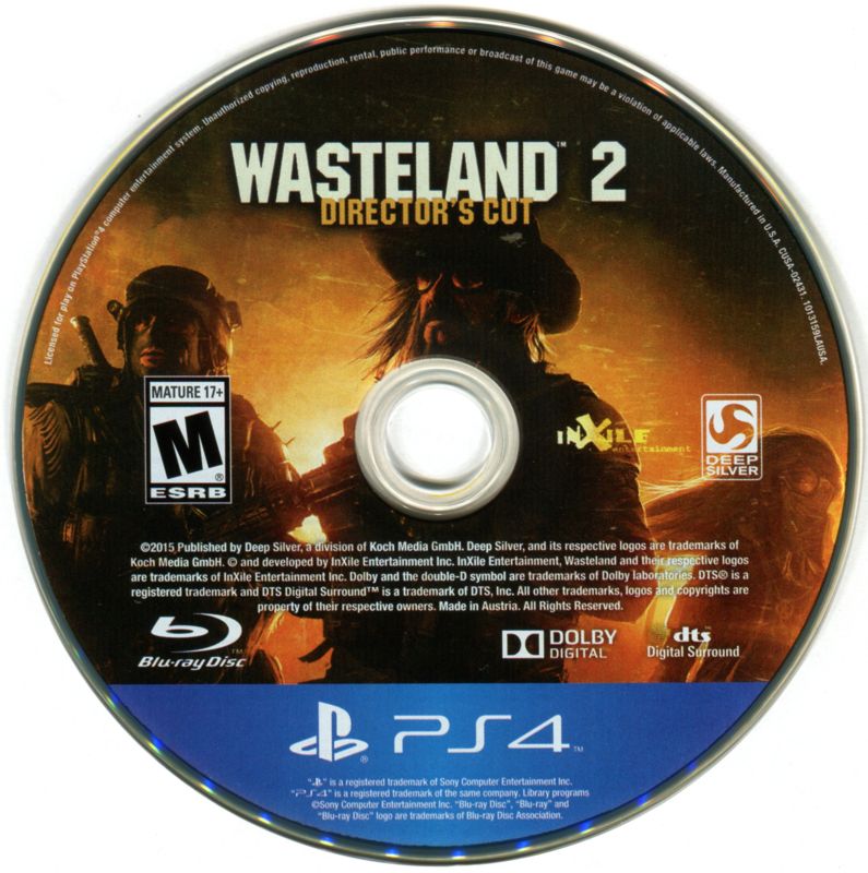 Media for Wasteland 2: Director's Cut (PlayStation 4)