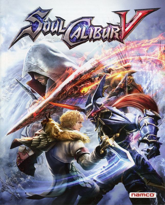 Manual for SoulCalibur V (PlayStation 3): Front