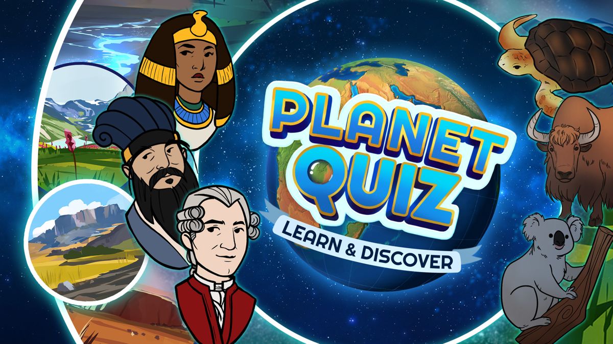 Front Cover for Planet Quiz: Learn and Discover (Nintendo Switch) (download release)