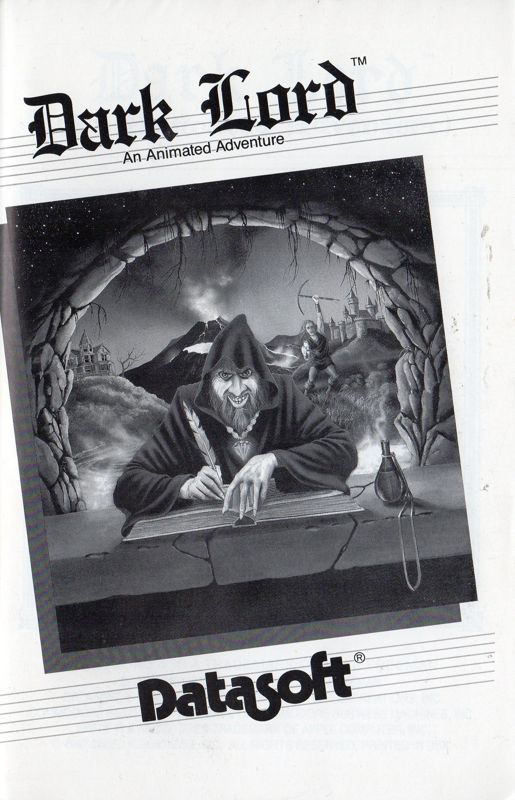 Manual for Dark Lord (Commodore 64)