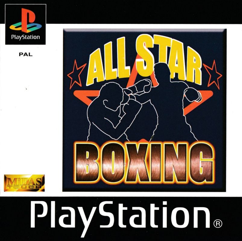 Manual for Boxing (PlayStation): Front