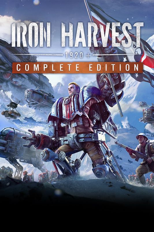Iron Harvest Deluxe Edition cover or packaging material MobyGames