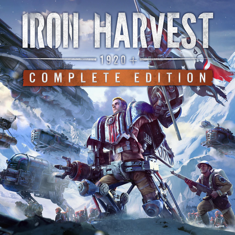 Iron Harvest Deluxe Edition cover or packaging material MobyGames