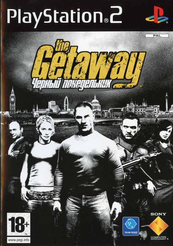 Front Cover for The Getaway: Black Monday (PlayStation 2)