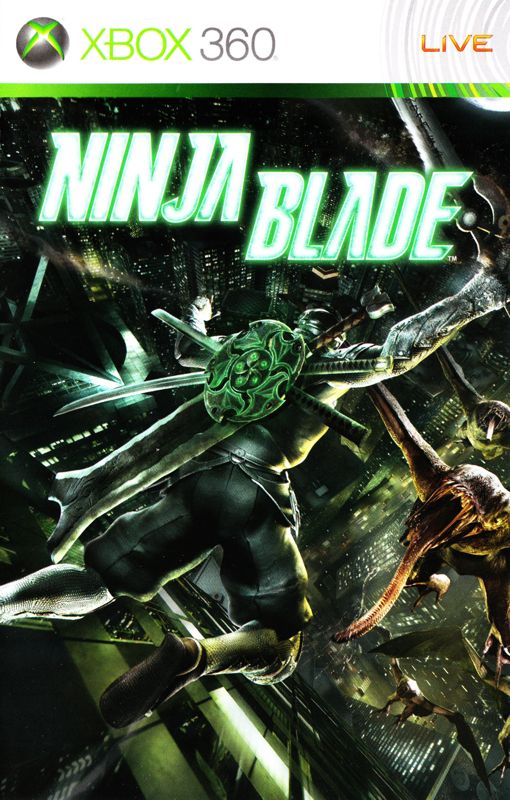 Manual for Ninja Blade (Xbox 360): Front