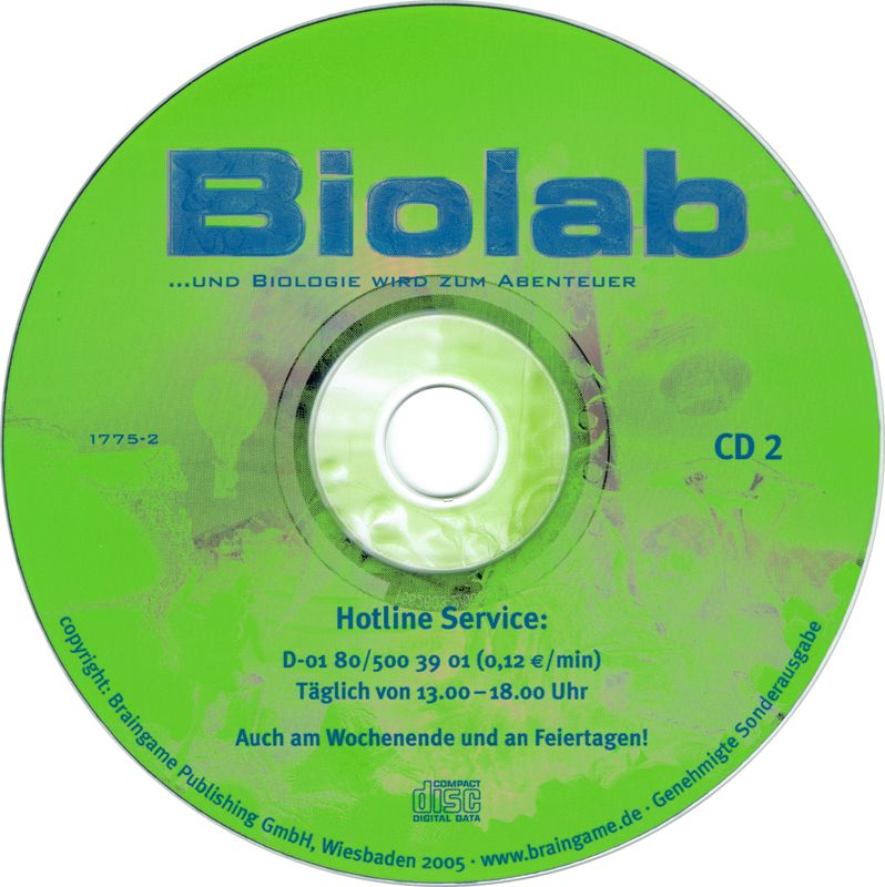 Media for Bioscopia: Where Science Conquers Evil (Macintosh and Windows): Disc 2