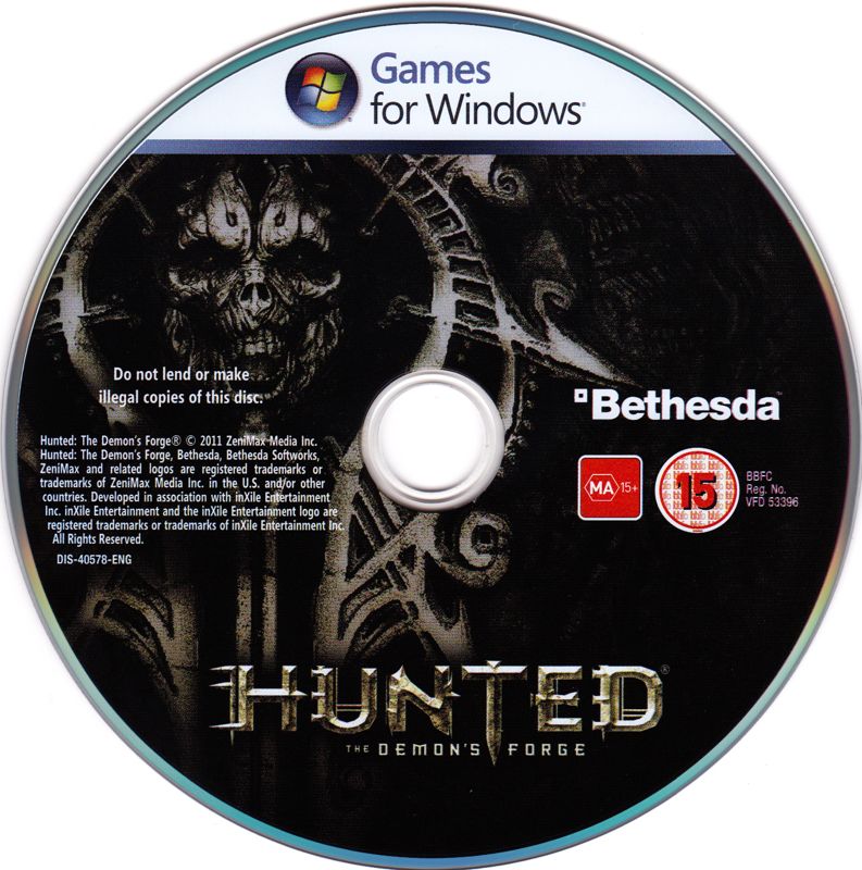Media for Hunted: The Demon's Forge (Windows)