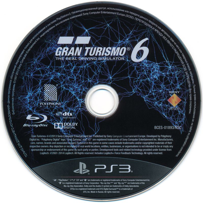 Gran Turismo 6 - Torque Package DLC EU PS3 CD Key