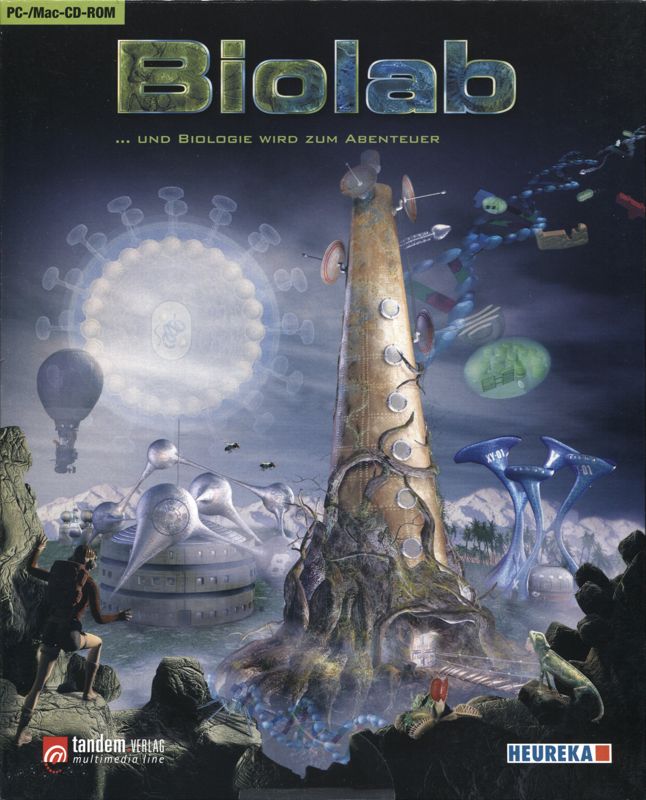 Front Cover for Bioscopia: Where Science Conquers Evil (Macintosh and Windows)