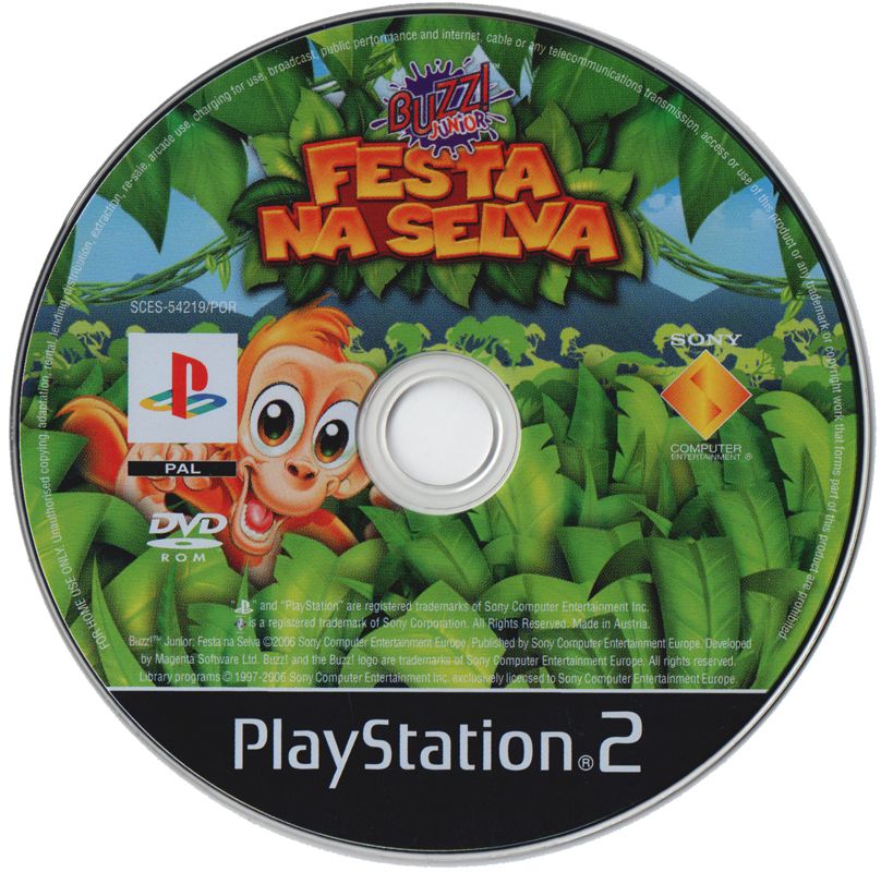 Media for Buzz! Junior: Jungle Party (PlayStation 2)