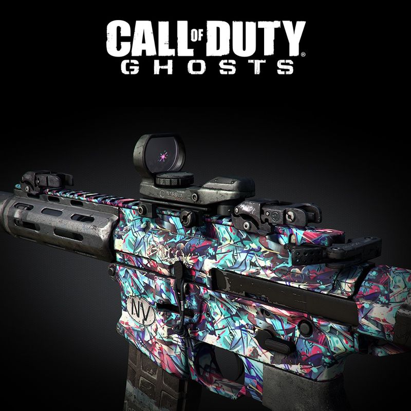 Front Cover for Call of Duty: Ghosts - Abstract Personalization Pack (PlayStation 3 and PlayStation 4) (PSN (SEN) release)