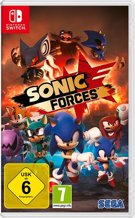 Front Cover for Sonic Forces (Nintendo Switch) (download release)