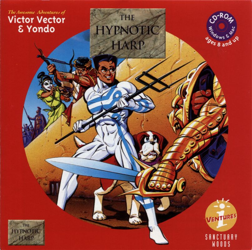 Other for The Awesome Adventures of Victor Vector & Yondo: The Hypnotic Harp (Macintosh and Windows 3.x): Jewel Case - Front