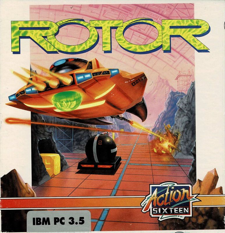 Front Cover for Rotor (DOS) (Action Sixteen release)