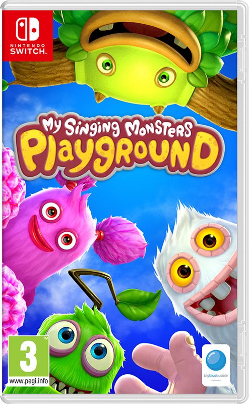 Front Cover for My Singing Monsters: Playground (Nintendo Switch) (download release)