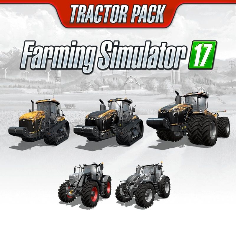 Front Cover for Farming Simulator 17: Tractor Pack (PlayStation 4) (download release)