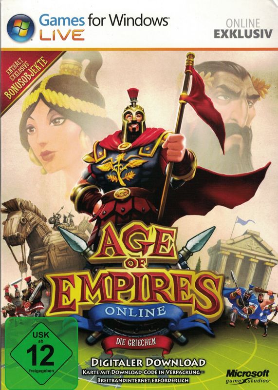 Front Cover for Age of Empires Online (Windows)