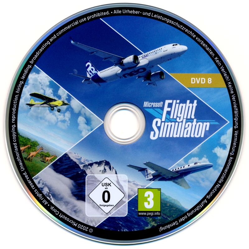 Media for Microsoft Flight Simulator (Premium Deluxe Edition) (Windows): Disc 8