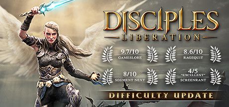 Front Cover for Disciples: Liberation (Windows) (Steam release): Difficulty Update version