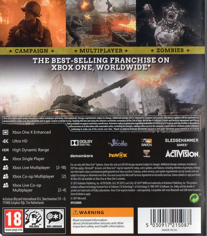 Call of Duty: Black Ops cover or packaging material - MobyGames