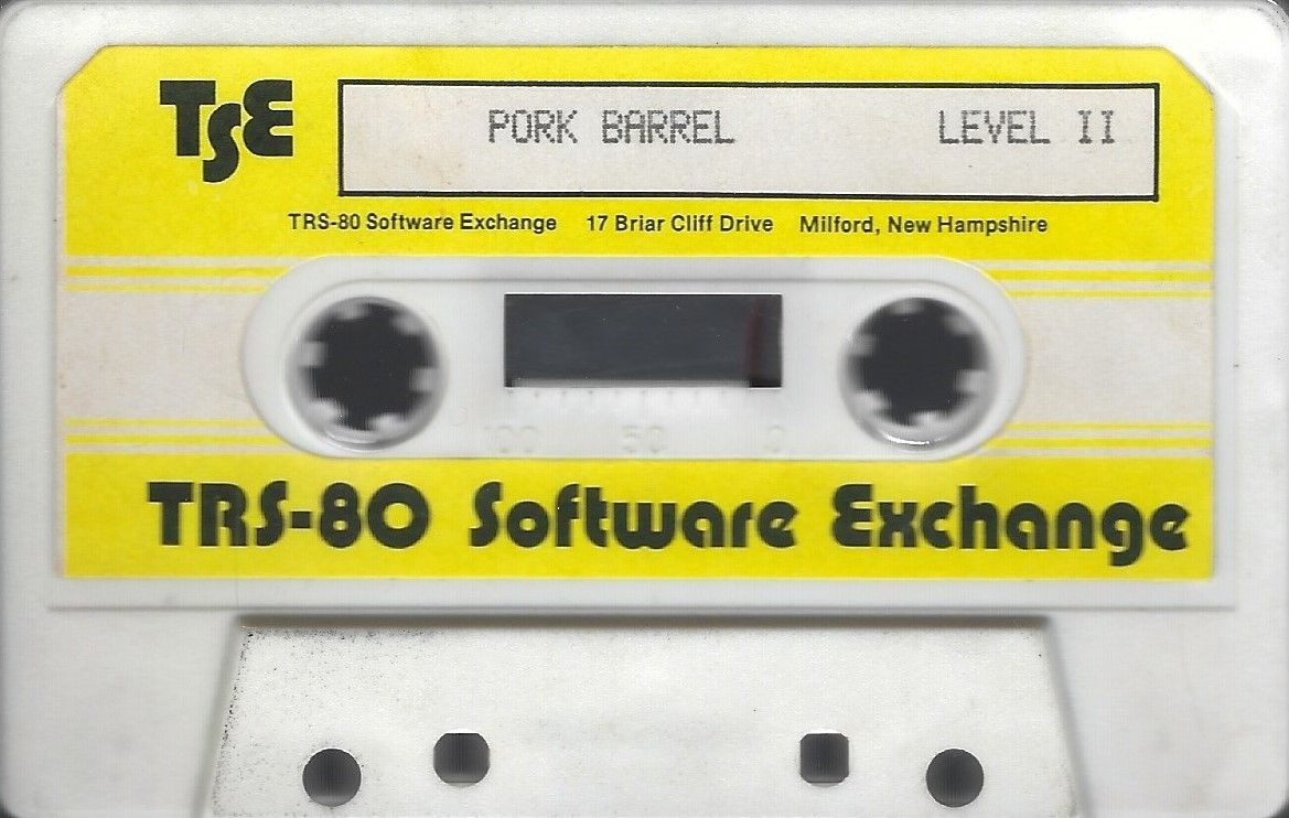 Media for Pork Barrel (TRS-80)