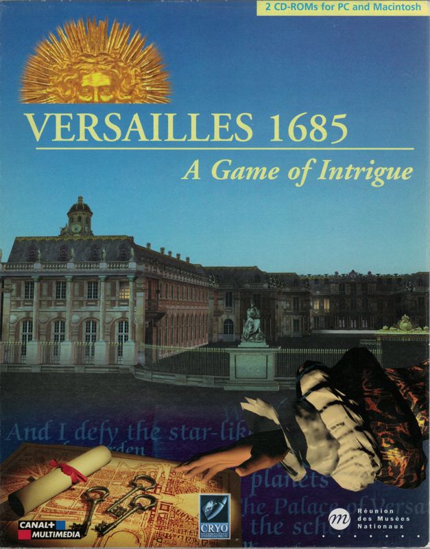 Front Cover for Versailles 1685 (DOS and Macintosh and Windows) (1998 PC+Mac edition)