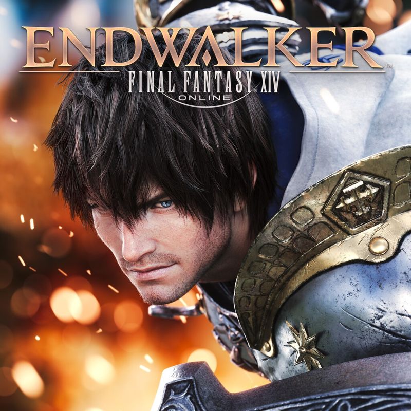 Front Cover for Final Fantasy XIV Online: Endwalker (PlayStation 4 and PlayStation 5) (download release)