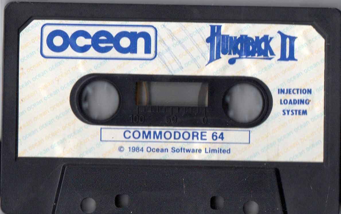 Media for Hunchback II: Quasimodo's Revenge (Commodore 64)