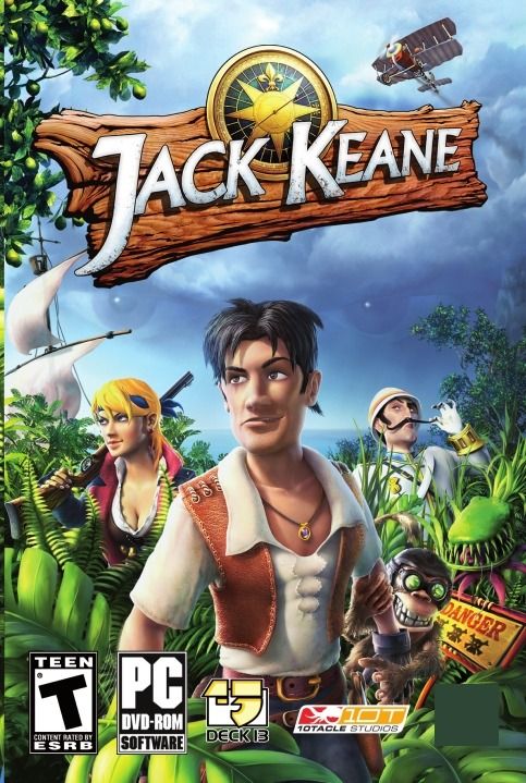 Manual for Jack Keane (Macintosh and Windows) (GOG.com release): Front