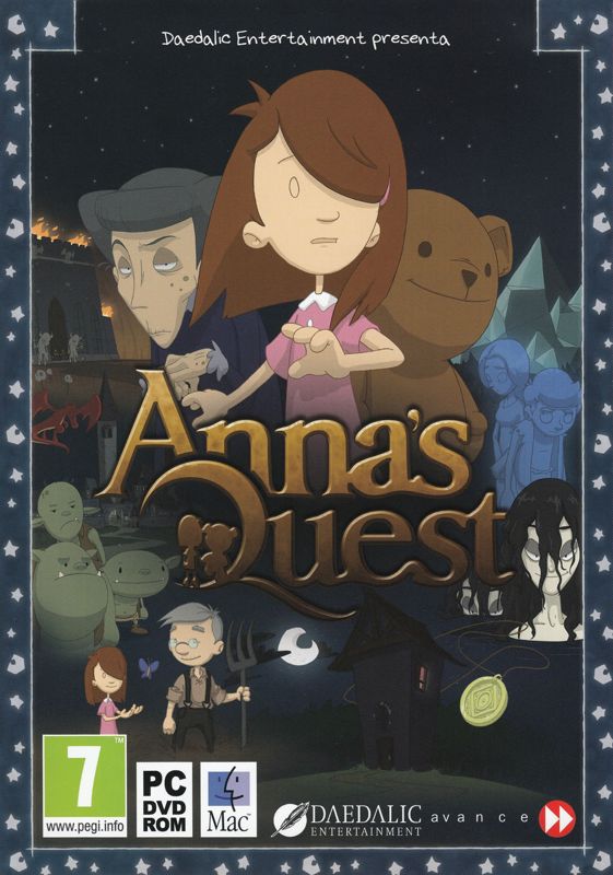 Front Cover for Anna's Quest (Macintosh and Windows)