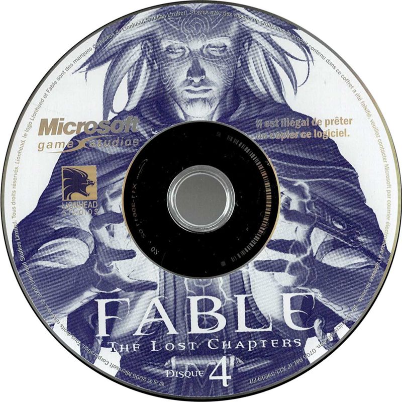 Media for Fable: The Lost Chapters (Windows): Disc 4
