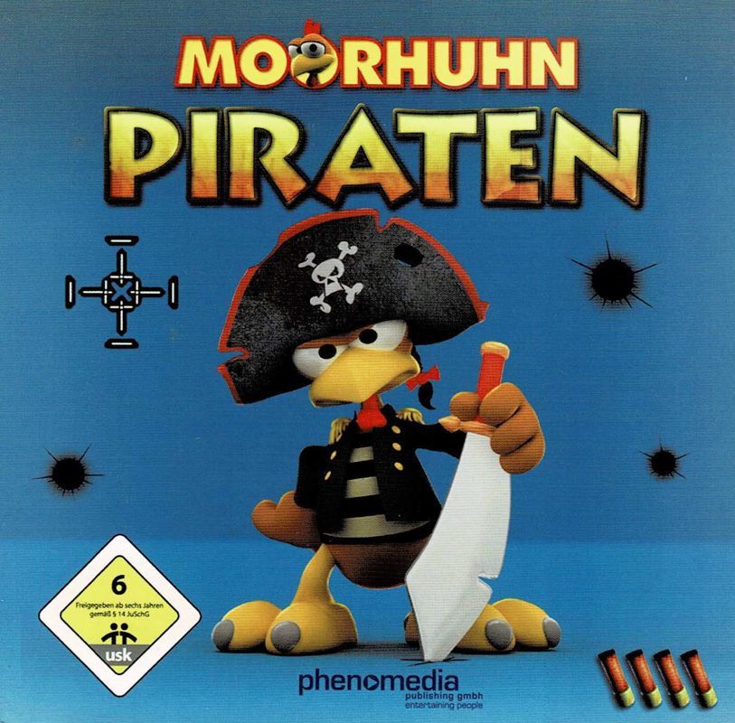 Front Cover for Crazy Chicken: Pirates (Windows)