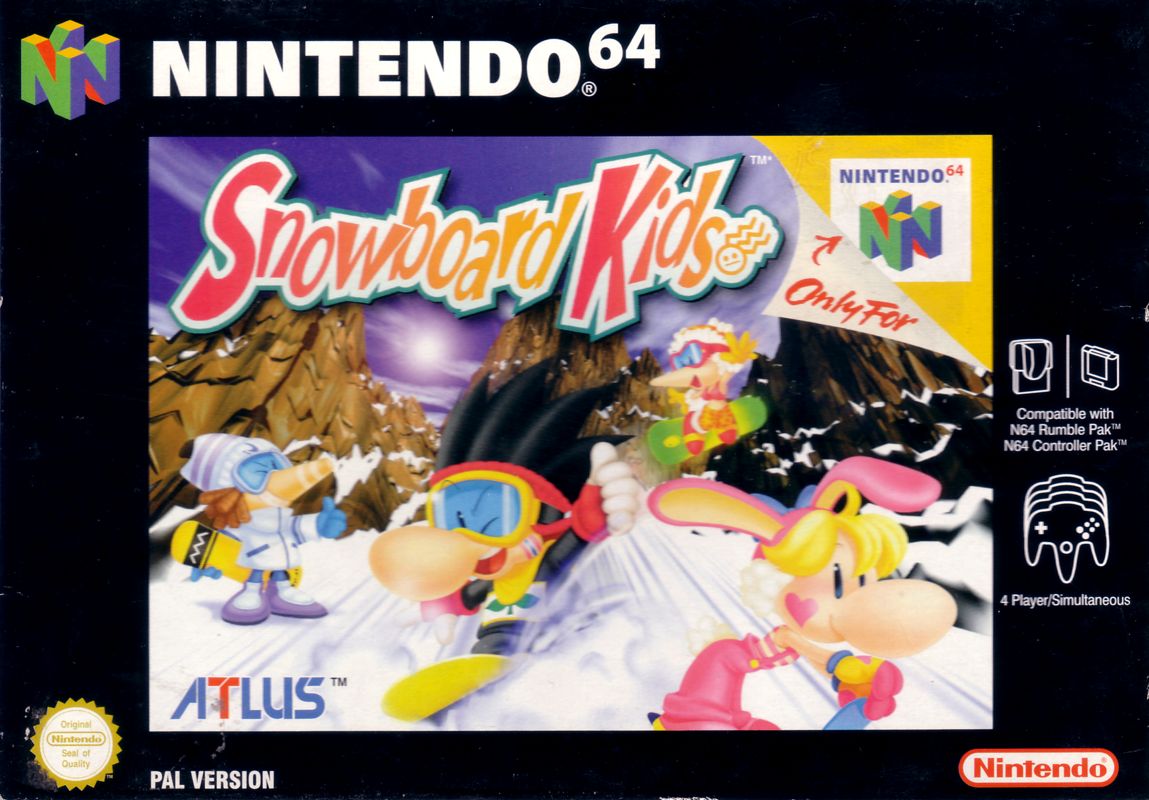 Front Cover for Snowboard Kids (Nintendo 64)