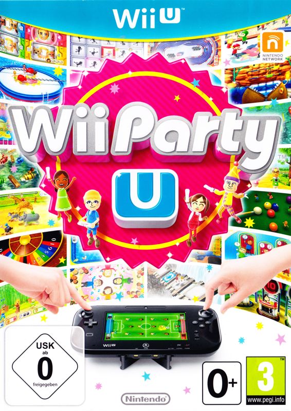 Front Cover for Wii Party U (Wii U)