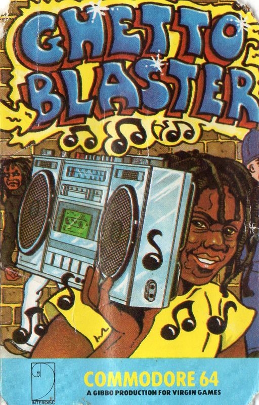 Front Cover for Ghettoblaster (Commodore 64)