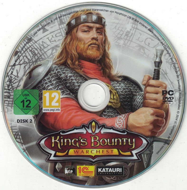 Media for King's Bounty: Collector's Pack (Windows) (Retail release with Steam-based installer): Disk 2