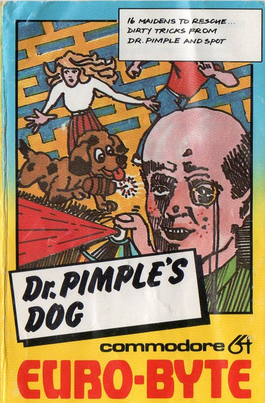 Front Cover for Dr. Pimple's Dog (Commodore 64)