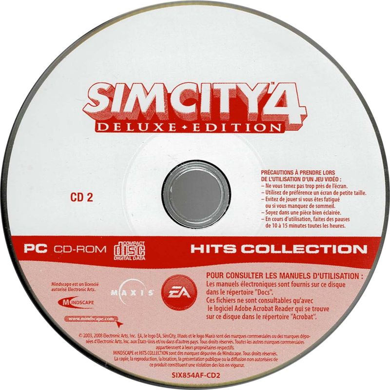 Media for SimCity 4: Deluxe Edition (Windows) (Hits Collection release): Disc 2
