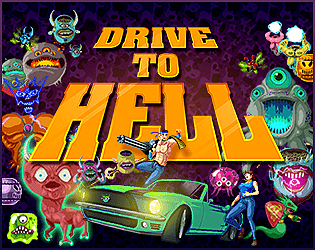 Front Cover for Drive to Hell (Macintosh and Windows) (itch.io download release)
