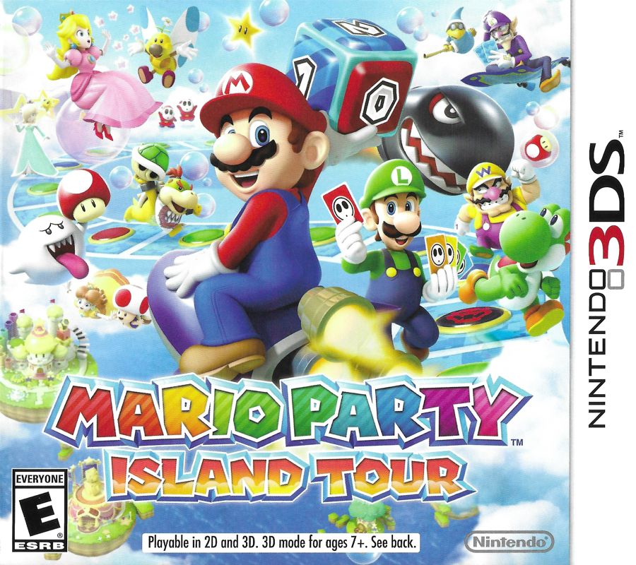 Front Cover for Mario Party: Island Tour (Nintendo 3DS)