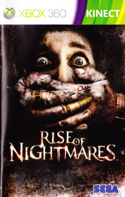 Manual for Rise of Nightmares (Xbox 360): Front