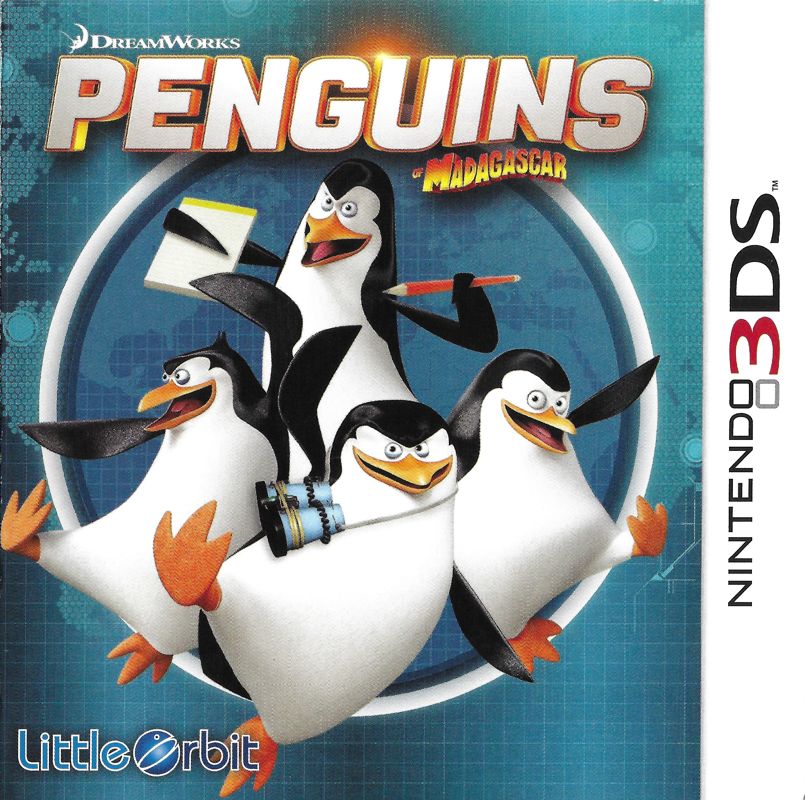 DreamWorks Penguins of Madagascar cover or packaging material - MobyGames