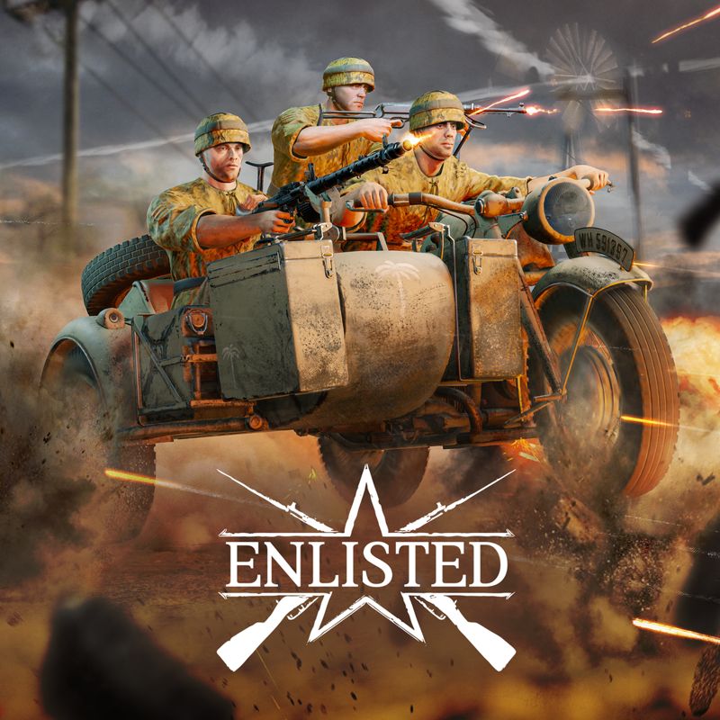 Front Cover for Enlisted: "Battle of Tunisia" - KS 750 Squad (PlayStation 4 and PlayStation 5) (download release)