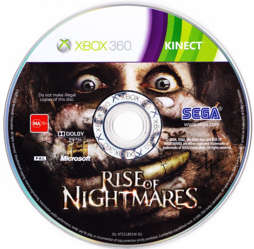 Media for Rise of Nightmares (Xbox 360)