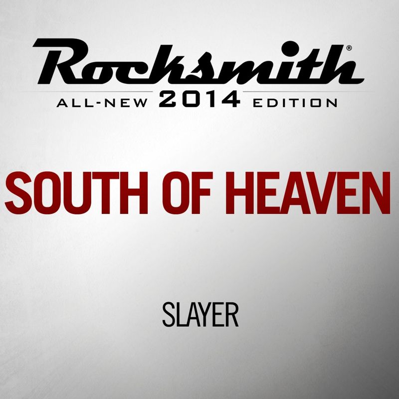 Front Cover for Rocksmith: All-new 2014 Edition - Slayer: South of Heaven (PlayStation 3 and PlayStation 4) (PSN release)
