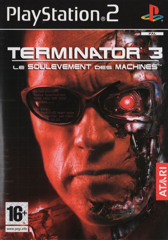 Front Cover for Terminator 3: Rise of the Machines (PlayStation 2)